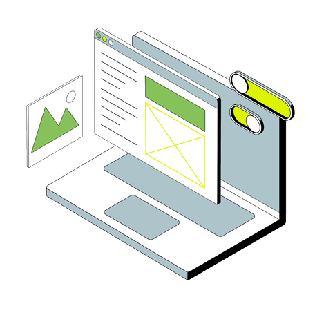 Web Development Illustration